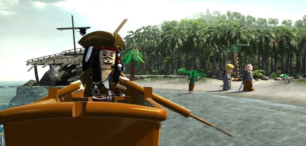 Lego Pirates of the Caribbean Ship in a Bottle